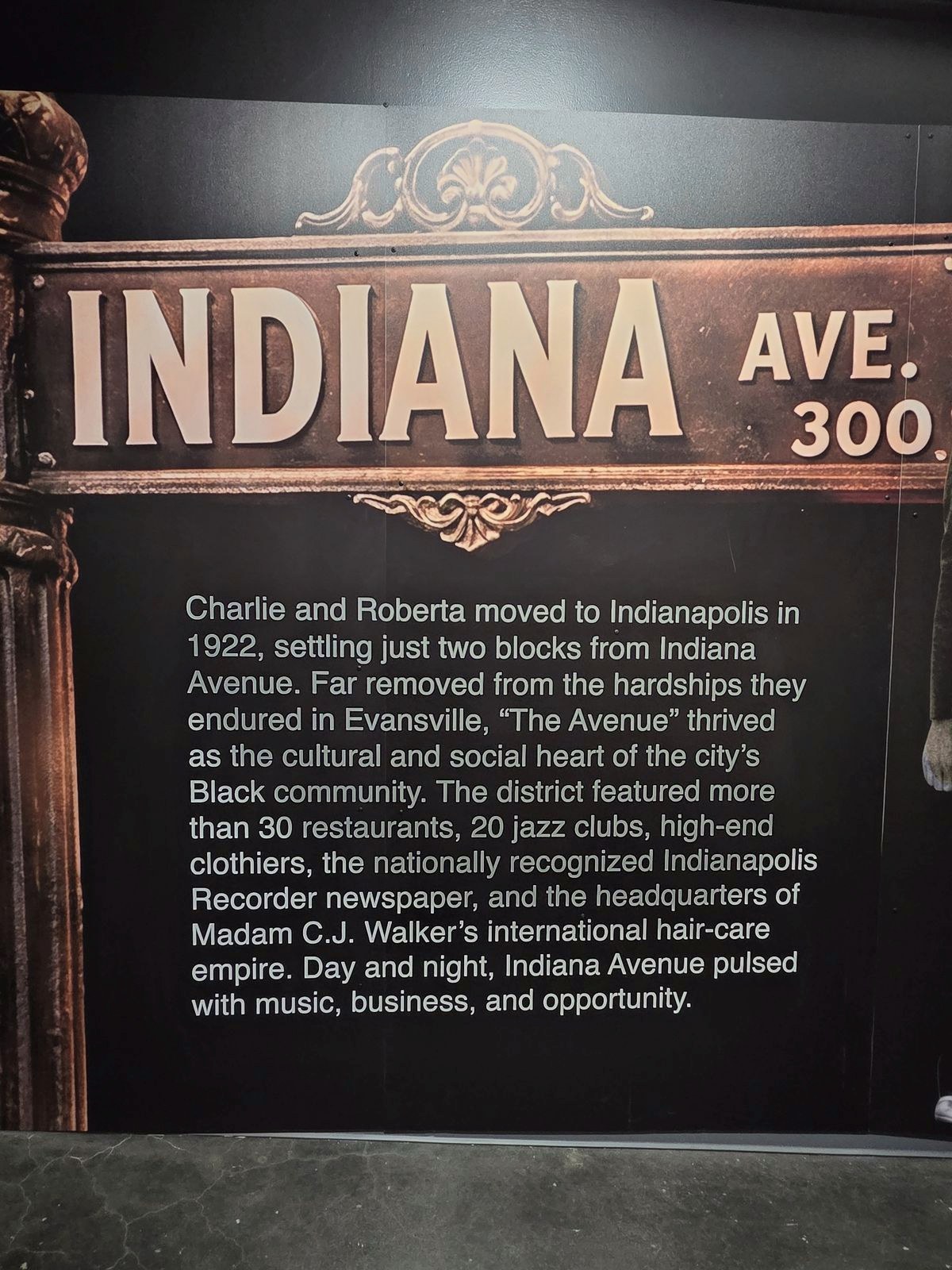 Indiana Avenue, the cultural and social heart of Black Indianapolis.