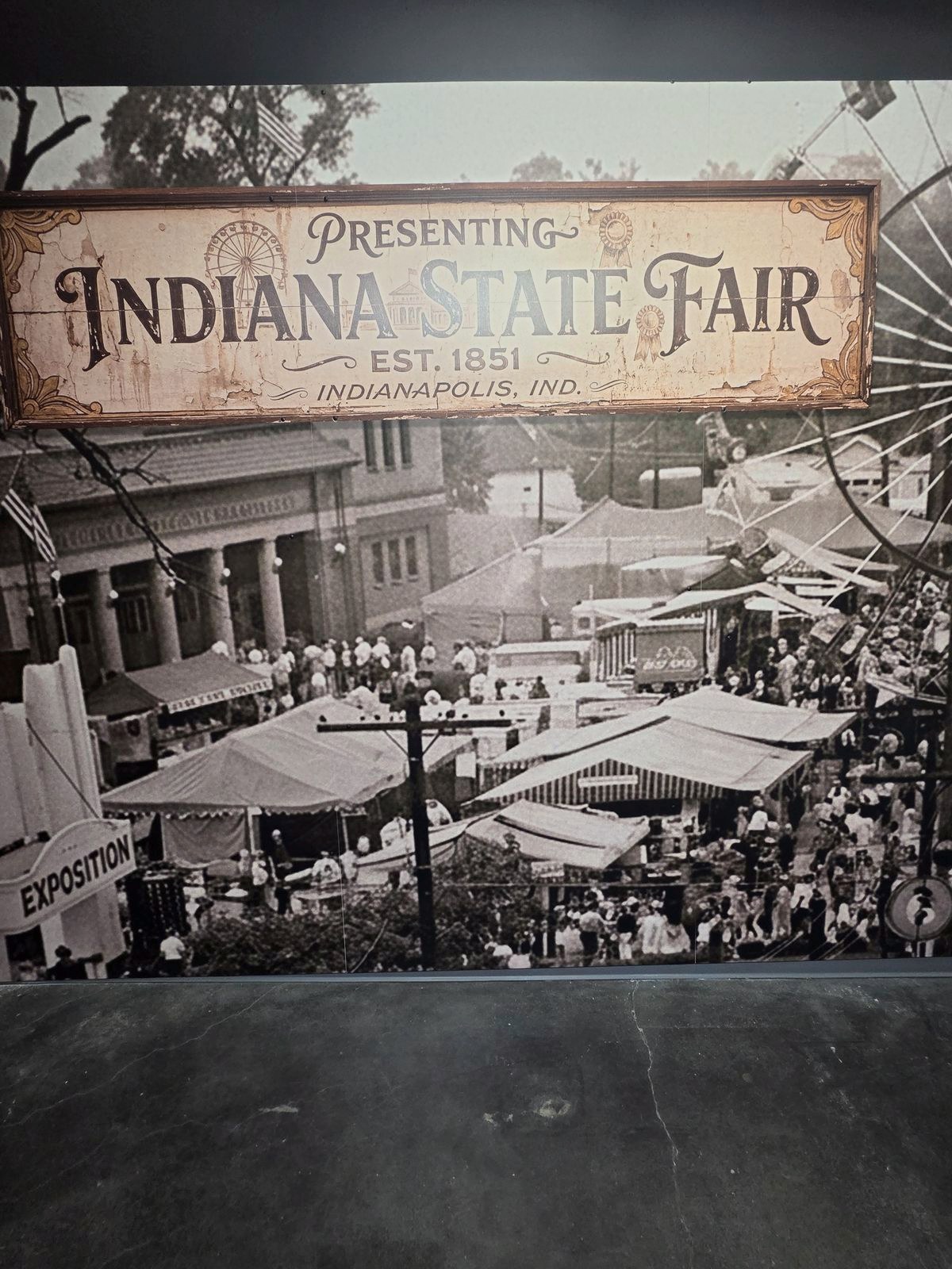 The Indiana State Fair, home of the Gold & Glory Sweepstakes.